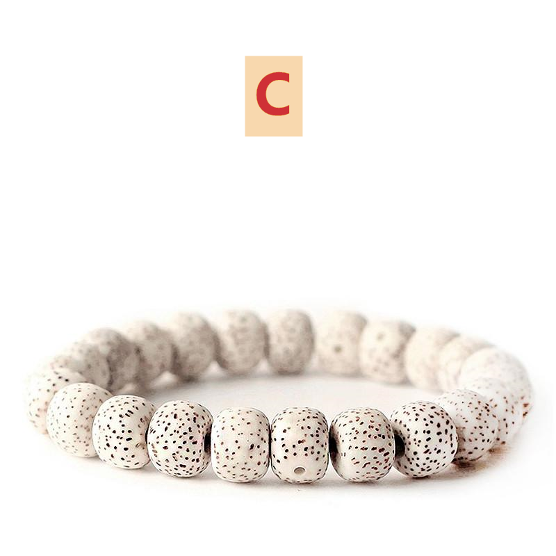 Stars And Moon Bodhi Seed Bracelet
