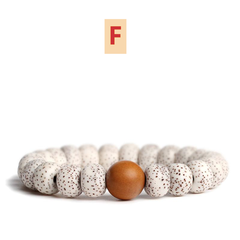 Stars And Moon Bodhi Seed Bracelet