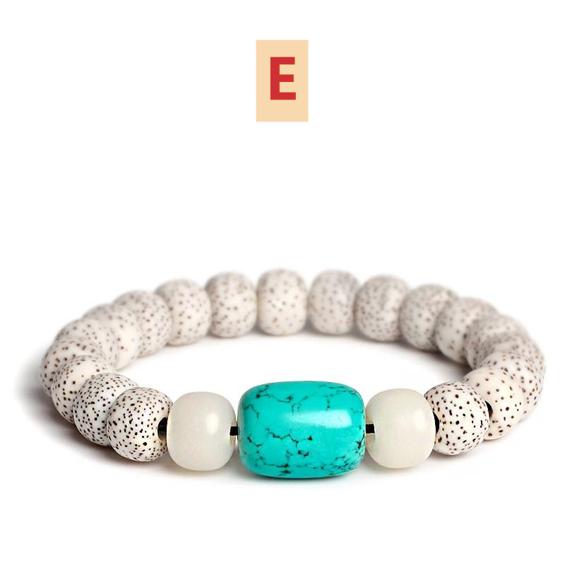 Stars And Moon Bodhi Seed Bracelet
