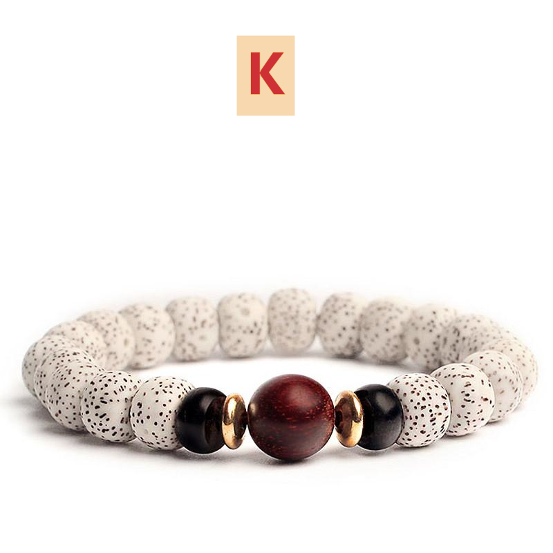Stars And Moon Bodhi Seed Bracelet