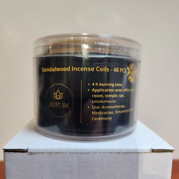 Natural Antiseptic Spiral Incense Coils (48 pcs)