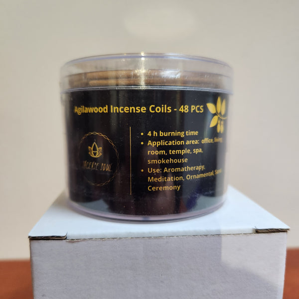 Natural Antiseptic Spiral Incense Coils (48 pcs)