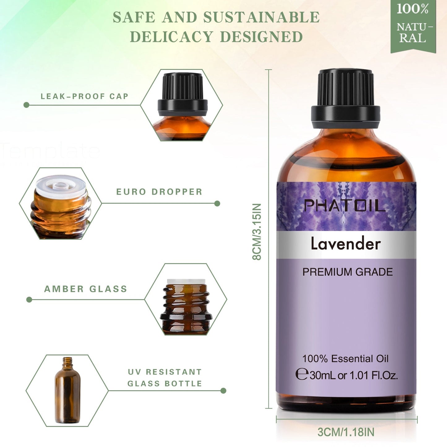 Premium Phatoil 30ml Pure Natural Essential Oil