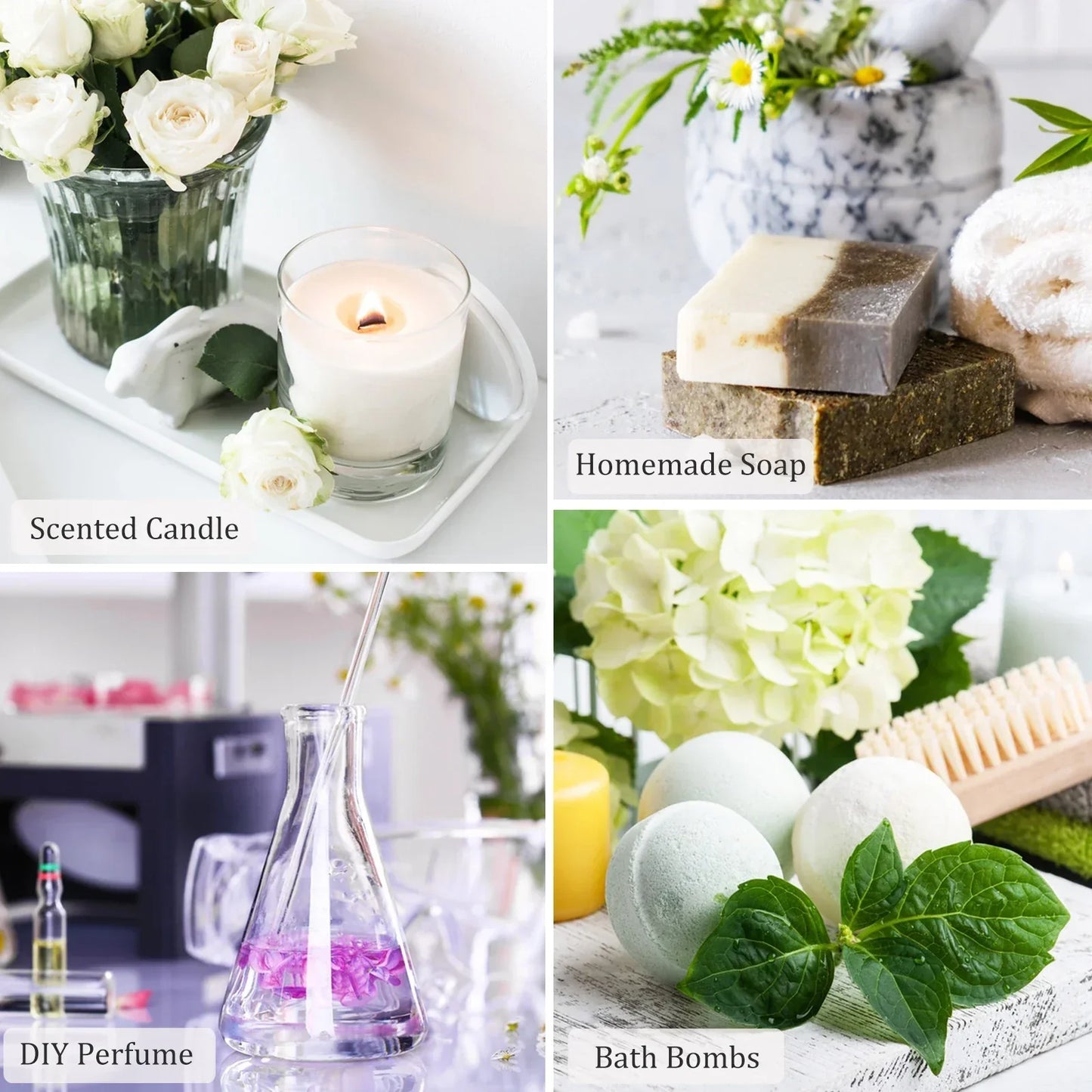 Phatoil 100ml Fruit Perfume Fragrance Oils for Aroma Diffuser With Droppers
