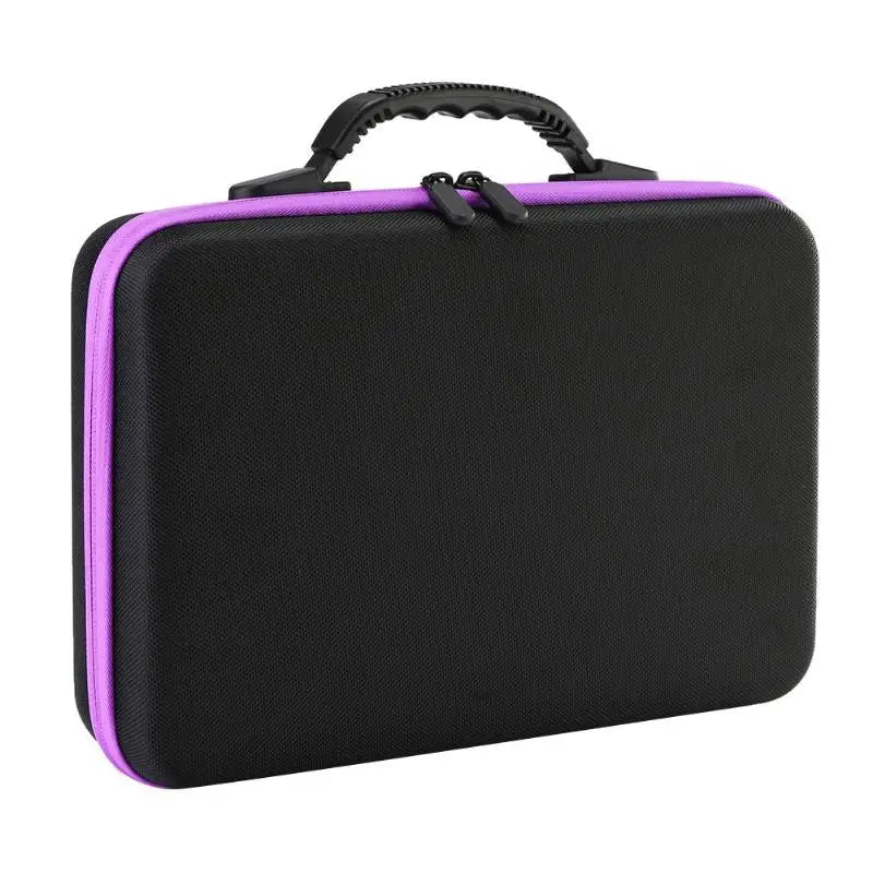 Essential Oil Storage Carrying Bag Case Hanging Bottles Organizer With 12/30/60 Slots of 5ML/10ML/15ML Oils
