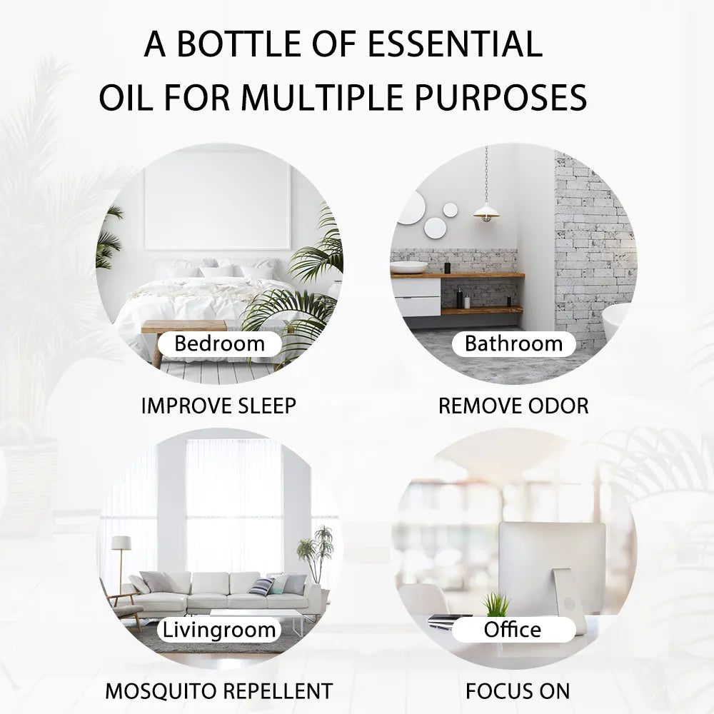 100ml Phatoil Pure Natural Essential Oil With Dropper