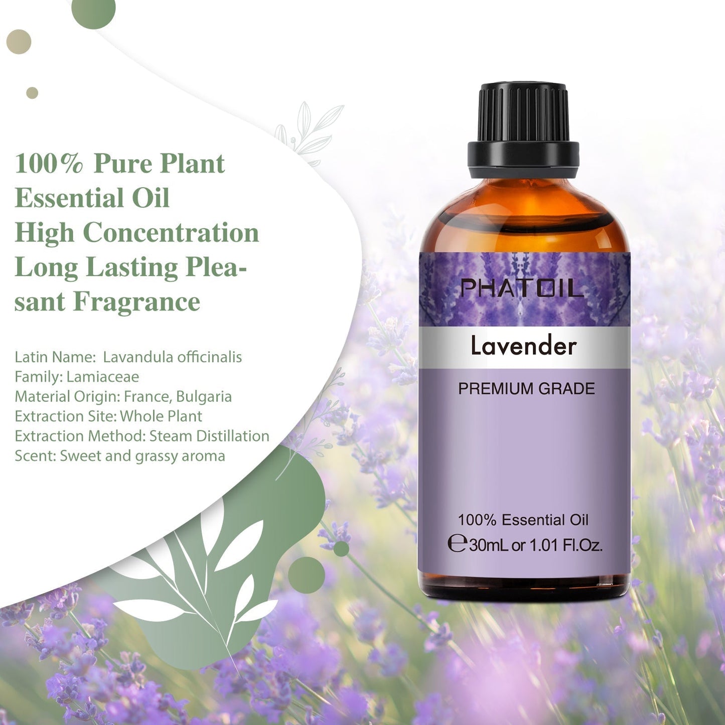 Premium Phatoil 30ml Pure Natural Essential Oil