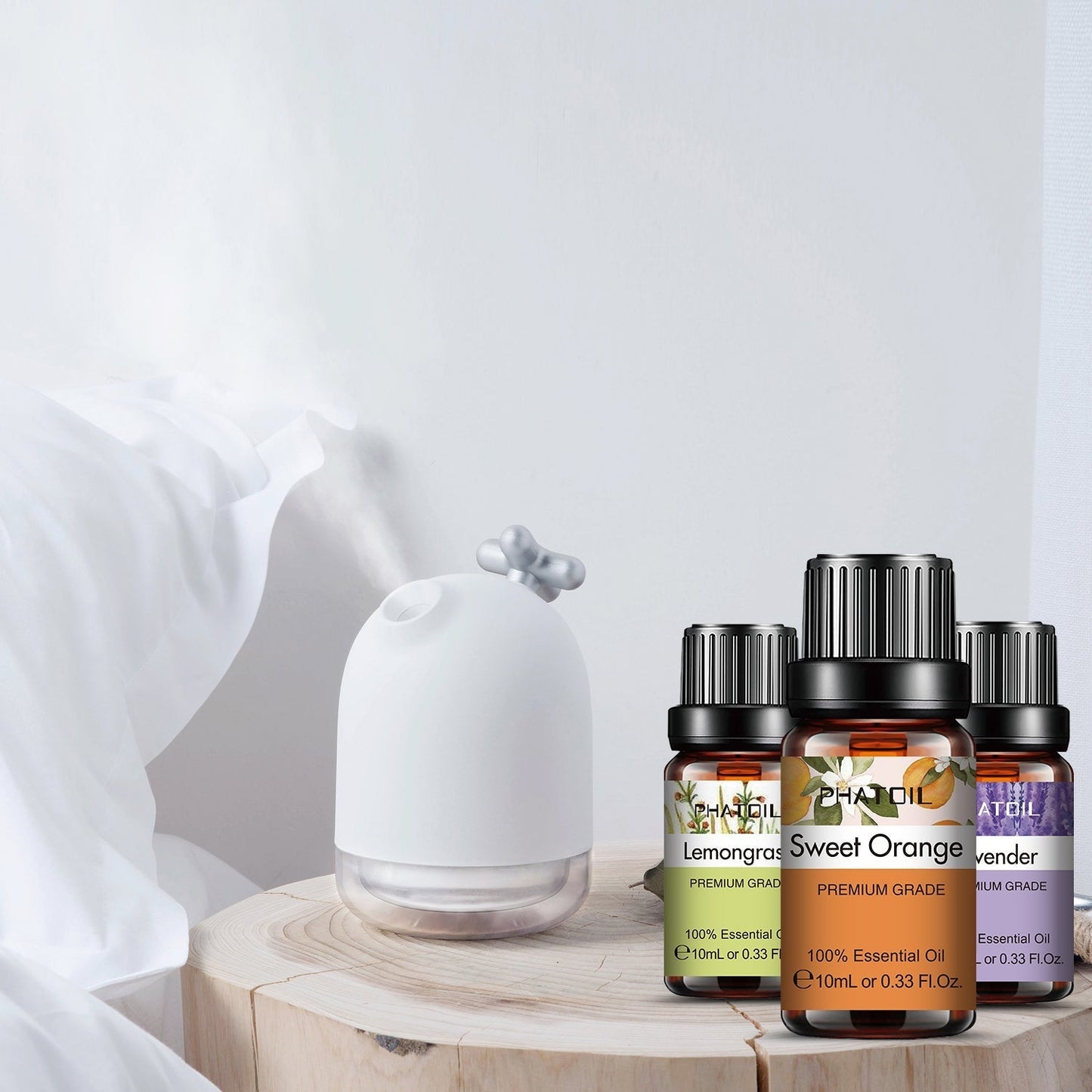 Phatoil Pure Plant Extract Essential Oil Set (6 pcs)