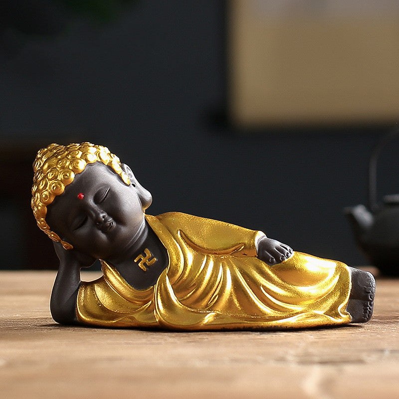 Golden Buddhas With Six Perfections