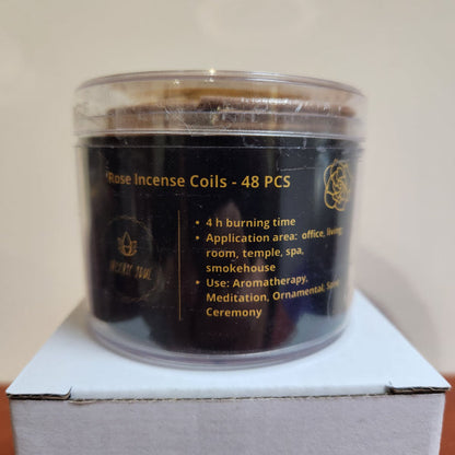 Natural Antiseptic Spiral Incense Coils (48 pcs)
