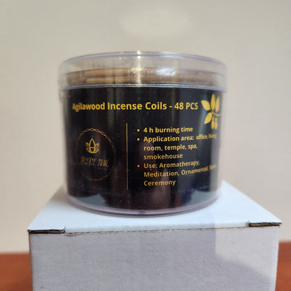 Natural Antiseptic Spiral Incense Coils (48 pcs)