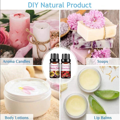 Phatoil Fruit Mix Fragrance Oils Set (10 pcs)