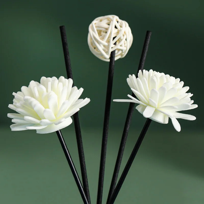50ml Aroma Oil Reed Diffuser Set With Artificial Flowers