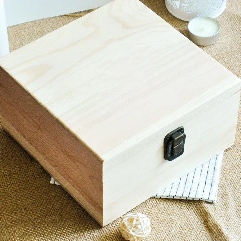 25 Slots Wooden Essential Oil Bottles Container Storage Box