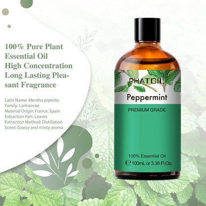 100ml Phatoil Pure Natural Essential Oil With Dropper