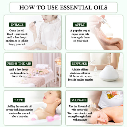 100ml Phatoil Pure Natural Essential Oil With Dropper