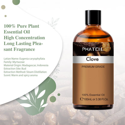 100ml Phatoil Pure Natural Essential Oil With Dropper
